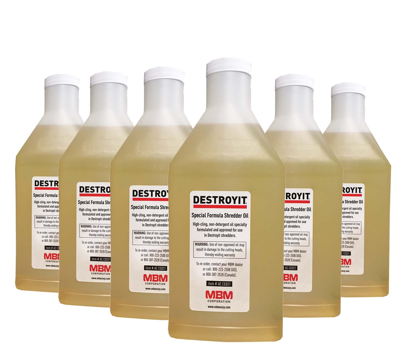 MBM Destroyit Shredder Oil for Auto-Oilers - 1 Quart Bottle